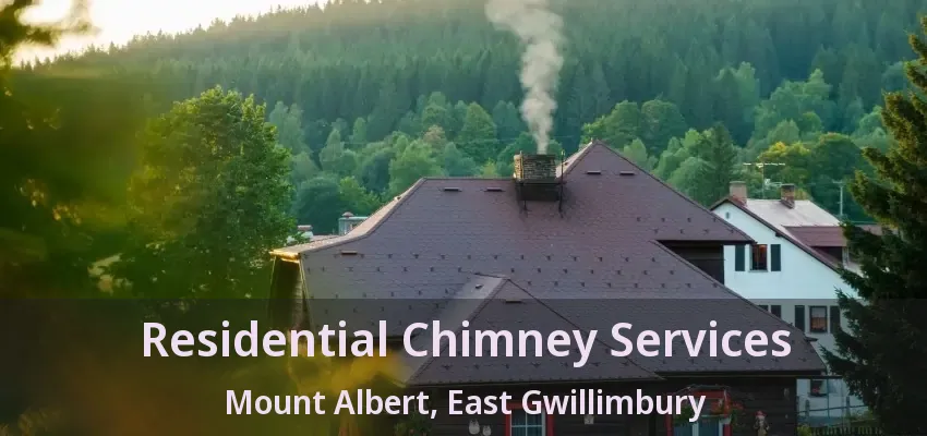 Residential Chimney Services Mount Albert, East Gwillimbury - ON